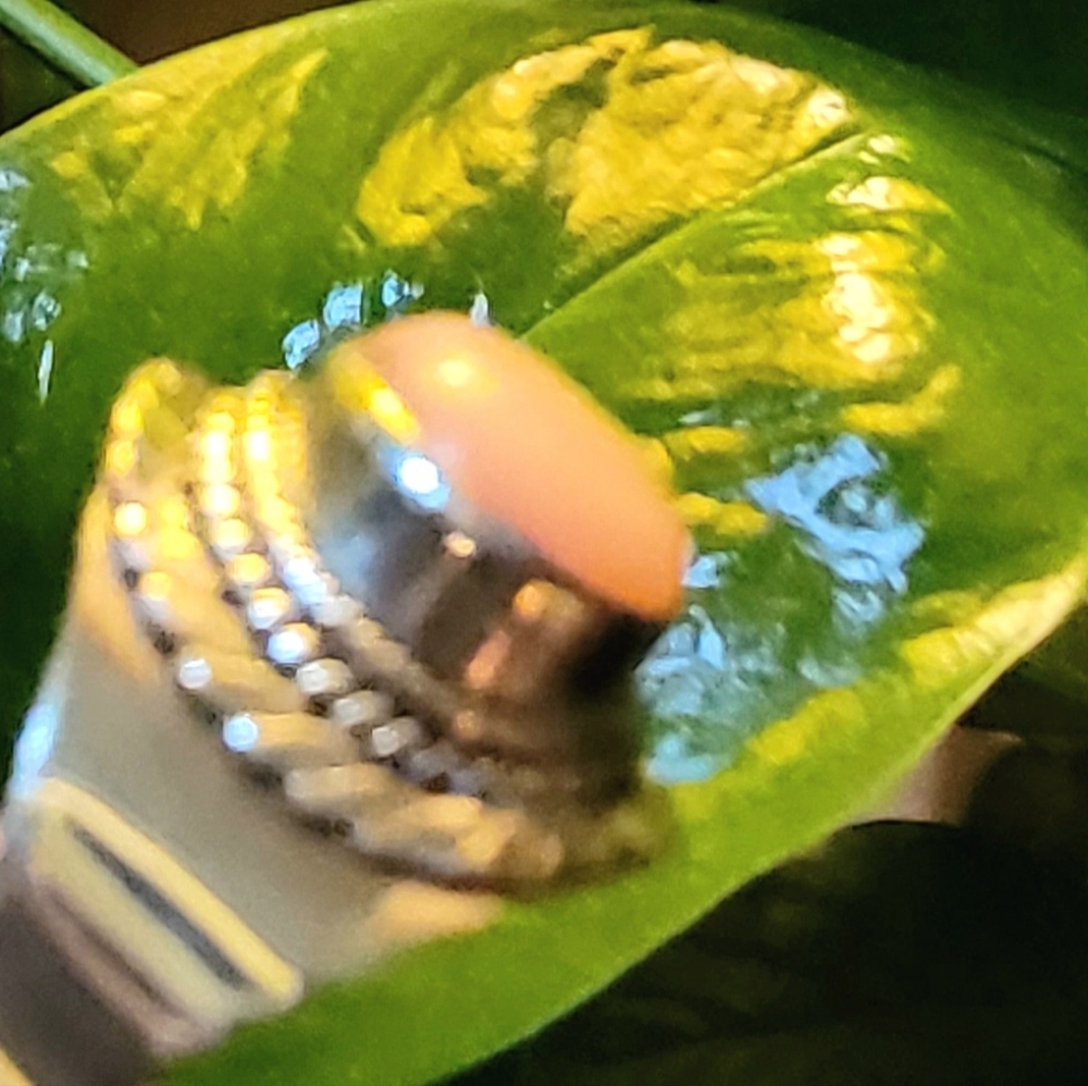 🌸 SS Pink Opal Ring - Picture 9 of 13